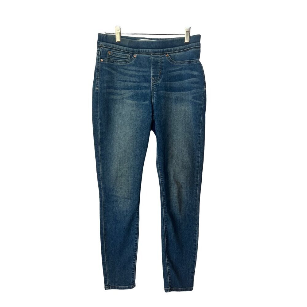 LEVIS- WOMENS TOTALLY SHAPING PULL-ON SKINNY JEANS